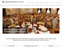 Tablet Screenshot of commonwealthclub.net