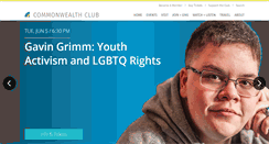 Desktop Screenshot of commonwealthclub.org